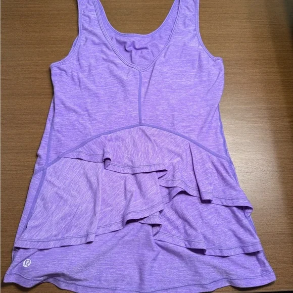 🍋 *Rare* Lululemon Ruffle Back Tank Top - Picture 2 of 4